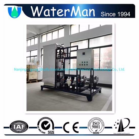 Оборудование для производства газа Clo2 для очистки дымовых газов 18 кг/ч